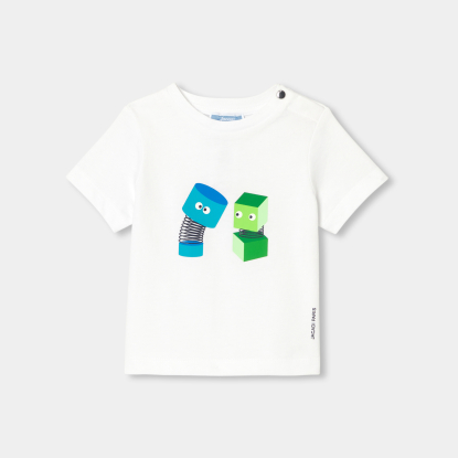  Baby boy short-sleeved T-shirt