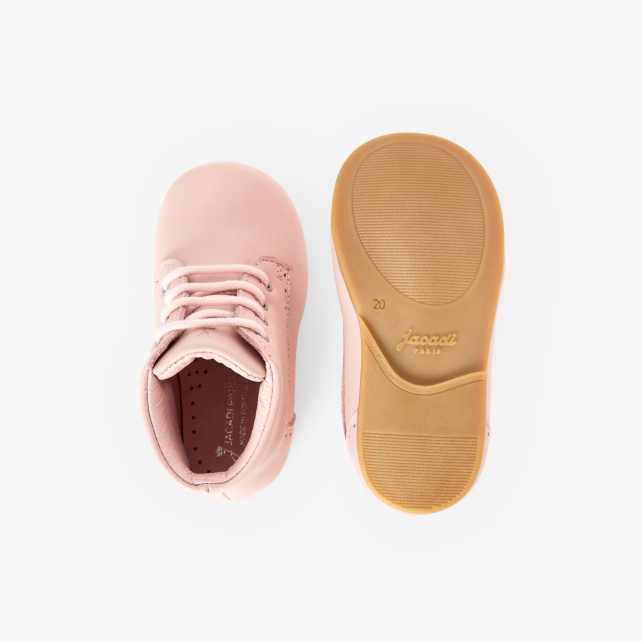 Bottillons bébé fille en cuir Bottillons bébé fille en cuir