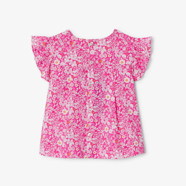 Baby girl blouse in Liberty fabric Baby girl blouse in Liberty fabric