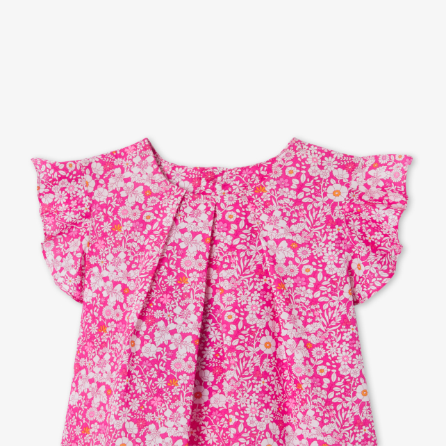 Baby girl blouse in Liberty fabric Baby girl blouse in Liberty fabric