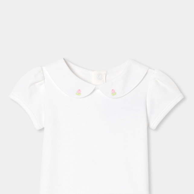 Baby girl short-sleeved bodysuit Baby girl short-sleeved bodysuit