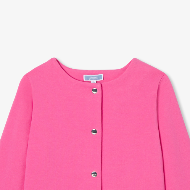 Cardigan en molleton enfant fille Cardigan en molleton enfant fille
