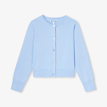 Girl jersey cardigan