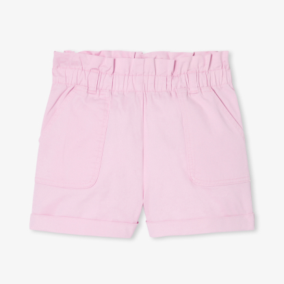 Short enfant fille en gabardine