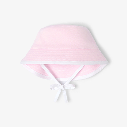 Baby girl bob in micro piqué