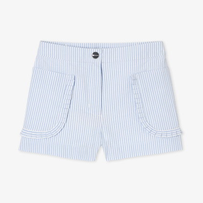 Short enfant fille en seersucker