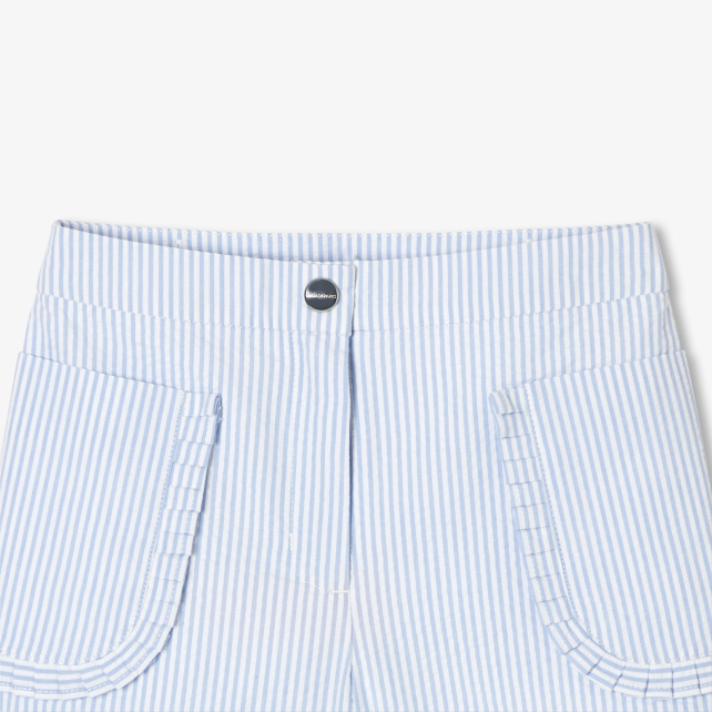 Girl seersucker shorts Girl seersucker shorts