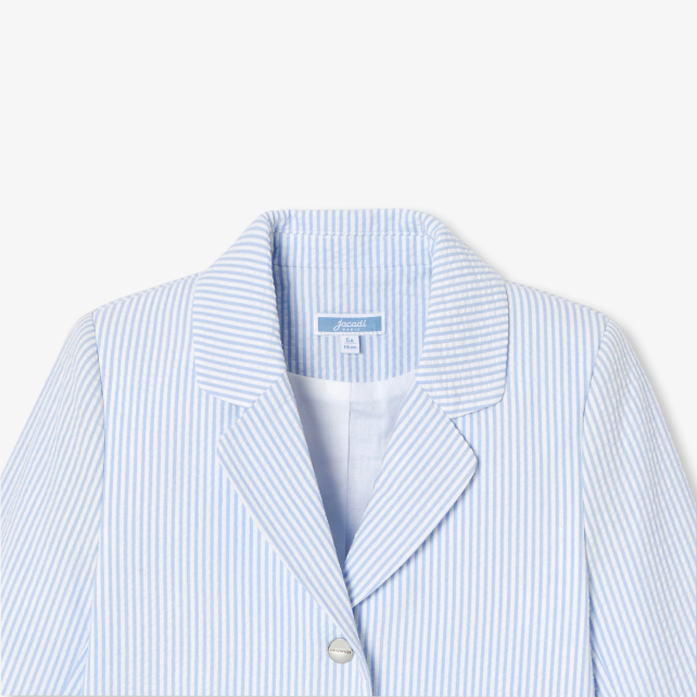 Girl seersucker jacket Girl seersucker jacket