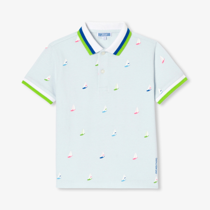 Boy boat polo shirt