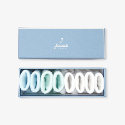 Lot de 4 paires de chaussettes bébé