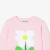 Pull enfant fille intarsia fleur Pull enfant fille intarsia fleur
