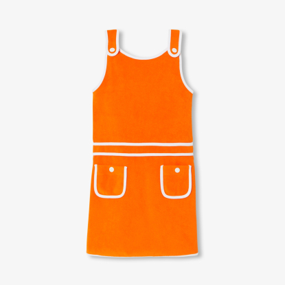 Girl terry cloth dress