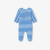 Baby boy pyjamas in striped jersey Baby boy pyjamas in striped jersey