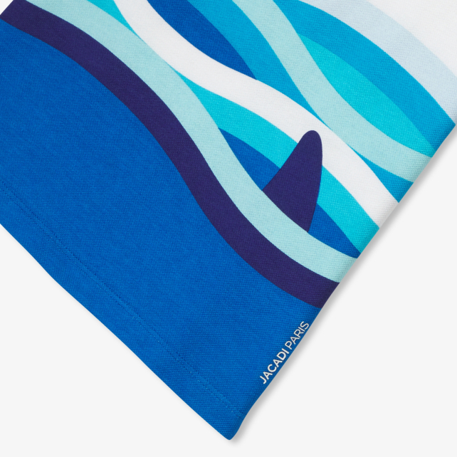 Boy polo shirt in mini piqué Boy polo shirt in mini piqué