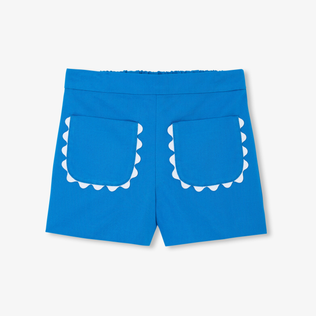 Baby girl shorts in twill Baby girl shorts in twill