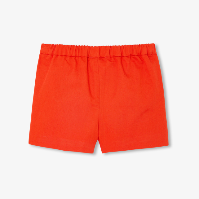 Baby girl shorts in twill Baby girl shorts in twill