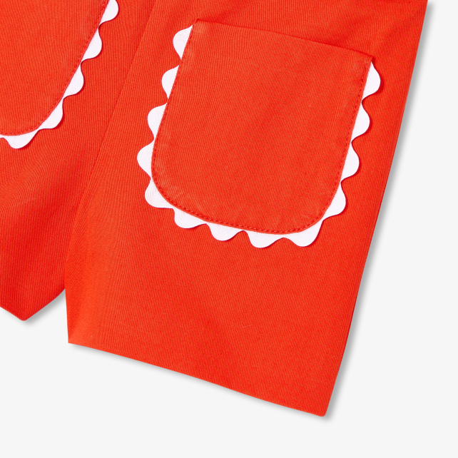 Baby girl shorts in twill Baby girl shorts in twill