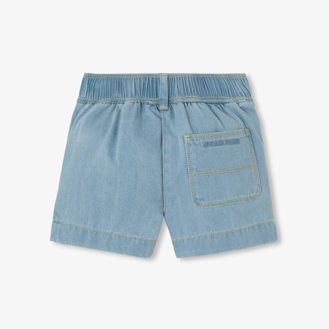 Baby boy shorts in lightweight denim Baby boy shorts in lightweight denim