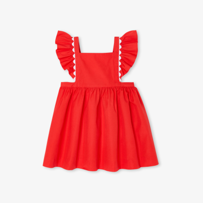 Robe bébé fille en popeline