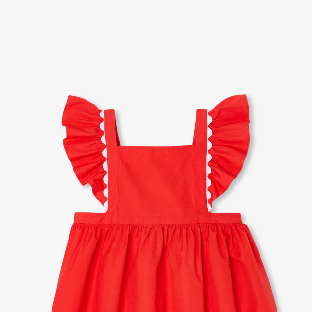 Robe bébé fille en popeline Robe bébé fille en popeline