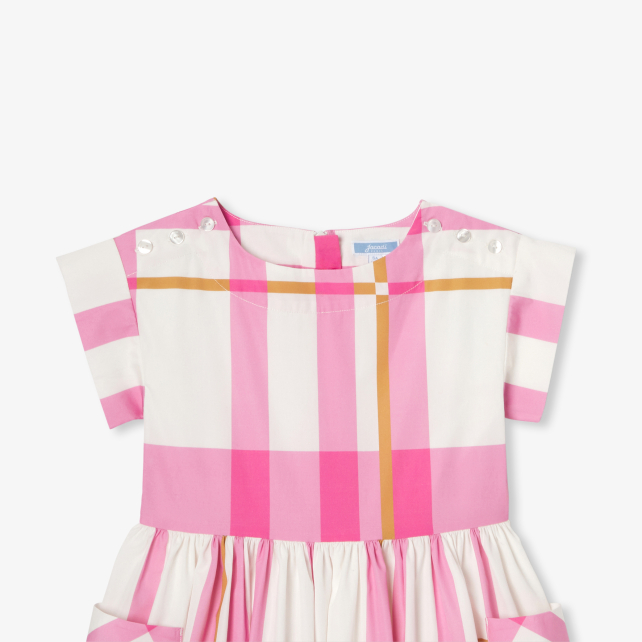 Robe enfant fille à carreaux Robe enfant fille à carreaux