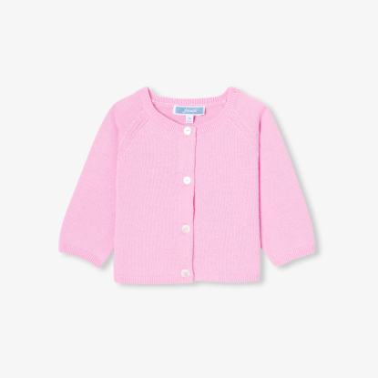 Cardigan bébé fille en coton
