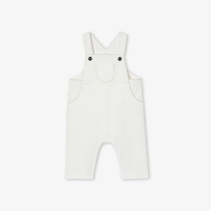 Baby overalls in soft denim