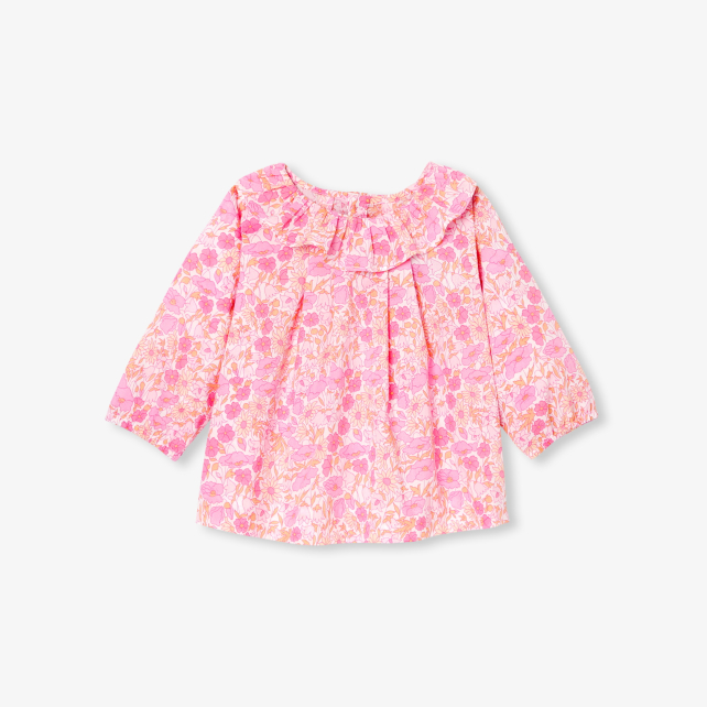 Baby girl blouse in Liberty fabric Baby girl blouse in Liberty fabric
