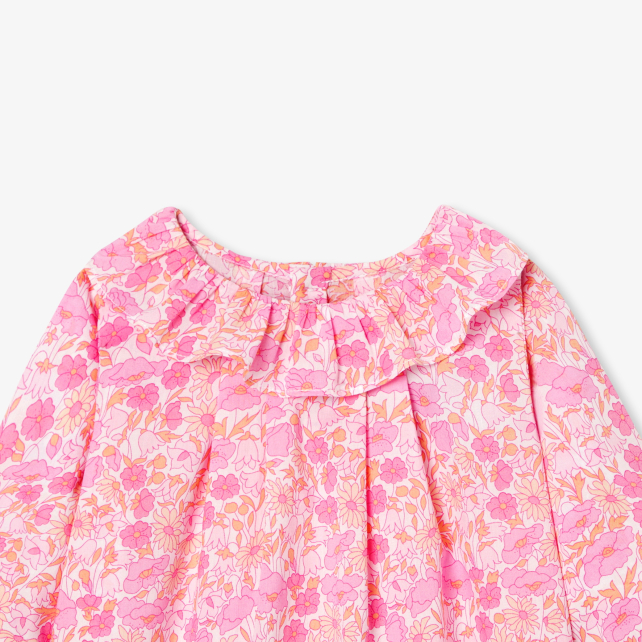 Baby girl blouse in Liberty fabric Baby girl blouse in Liberty fabric