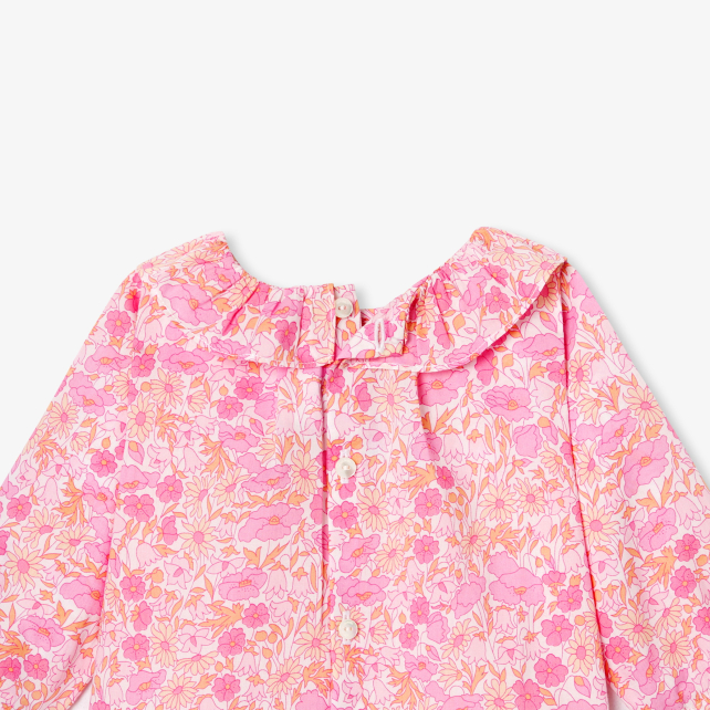 Baby girl blouse in Liberty fabric Baby girl blouse in Liberty fabric