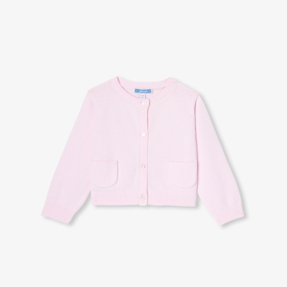 Cardigan bébé fille en coton