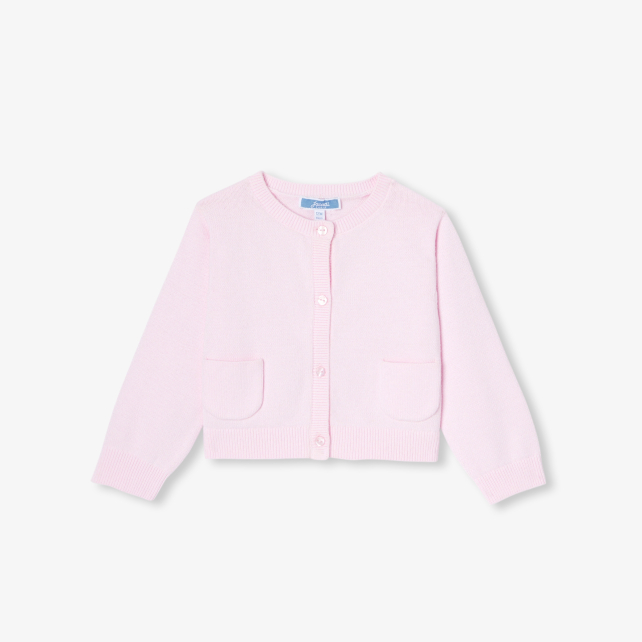 Baby girl cotton cardigan Baby girl cotton cardigan