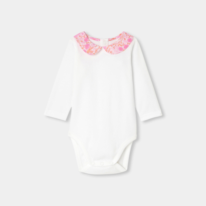 Baby girl cotton bodysuit
