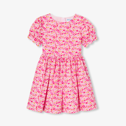 Robe enfant fille en tissu Liberty