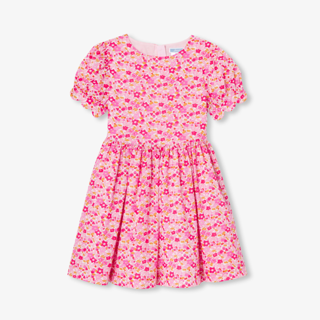 Robe enfant fille en tissu Liberty Robe enfant fille en tissu Liberty