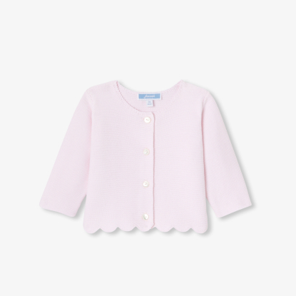 Cardigan bébé fille en coton