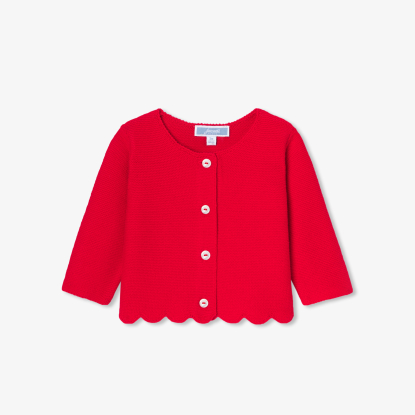 Baby girl cotton cardigan