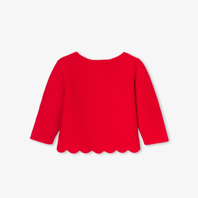 Baby girl cotton cardigan Baby girl cotton cardigan