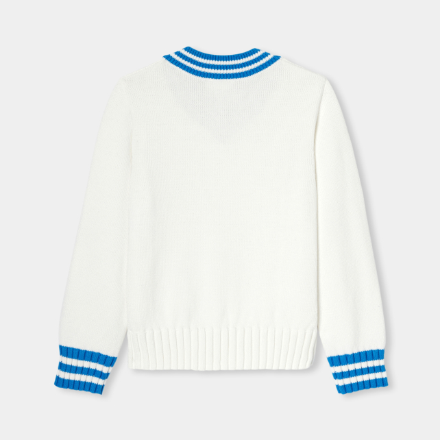 Children cotton cricket sweater