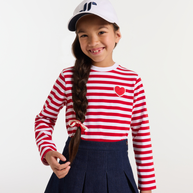 Girl jersey sailor tee Girl jersey sailor tee