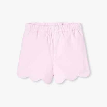 Baby girl velvet babycord shorts