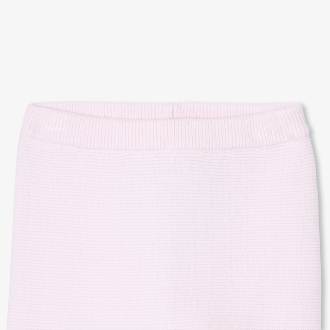 Baby girl set in garter stitch Baby girl set in garter stitch