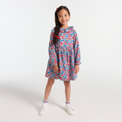 Robe enfant fille en tissu Liberty