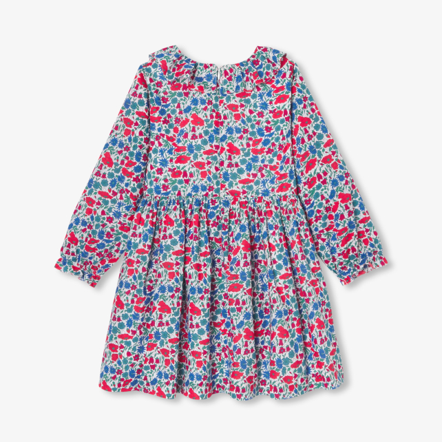 Robe enfant fille en tissu Liberty Robe enfant fille en tissu Liberty