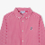 Children shirt in striped poplin