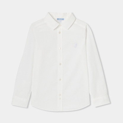 Chemise enfant garçon en coton Oxford
