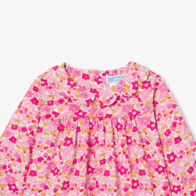 Baby girl blouse in Liberty fabric Baby girl blouse in Liberty fabric