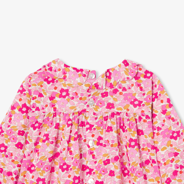 Baby girl blouse in Liberty fabric Baby girl blouse in Liberty fabric