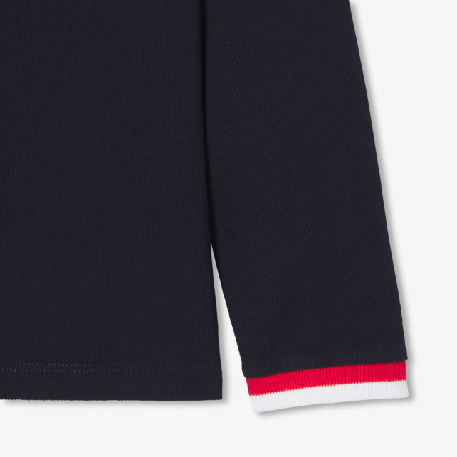 Boy polo shirt in cotton piqué Boy polo shirt in cotton piqué