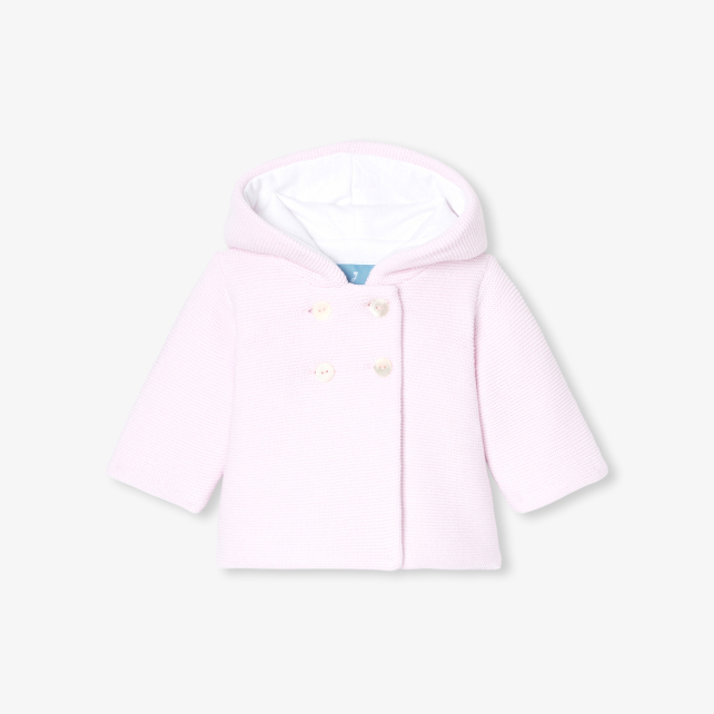 Baby girl lined burnous jacket Baby girl lined burnous jacket